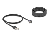 DeLOCK 66284 oplader til mobil enhed Smartphone Sort USB Trådløs opladning Indendørs
