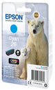 Epson Polar bear C13T26124012 blækpatron 1 stk Original Standard udbytte Blå