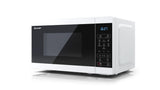 Sharp YC-MS02E-W mikrobølgeovn Sort, Hvid Solo mikroovn Bordplade 20 L 800 W