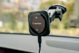 Verbatim Charge 'n' Drive Qi2 RGB Smartphone Sort USB Trådløs opladning Hurtig opladning Automatisk