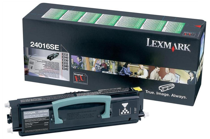 Lexmark 24016SE tonerpatron 1 stk Original Sort