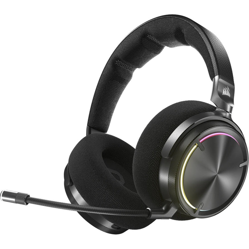 Corsair VIRTUOSO MAX WIRELESS, Carbon Headset Trådløs Håndholdt Spil Bluetooth Kulfiber