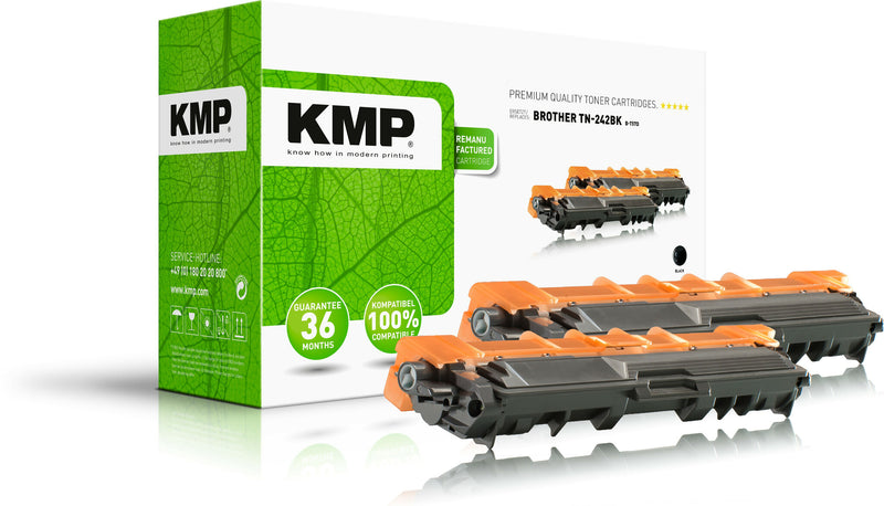 KMP B-T57D tonerpatron 2 stk Sort