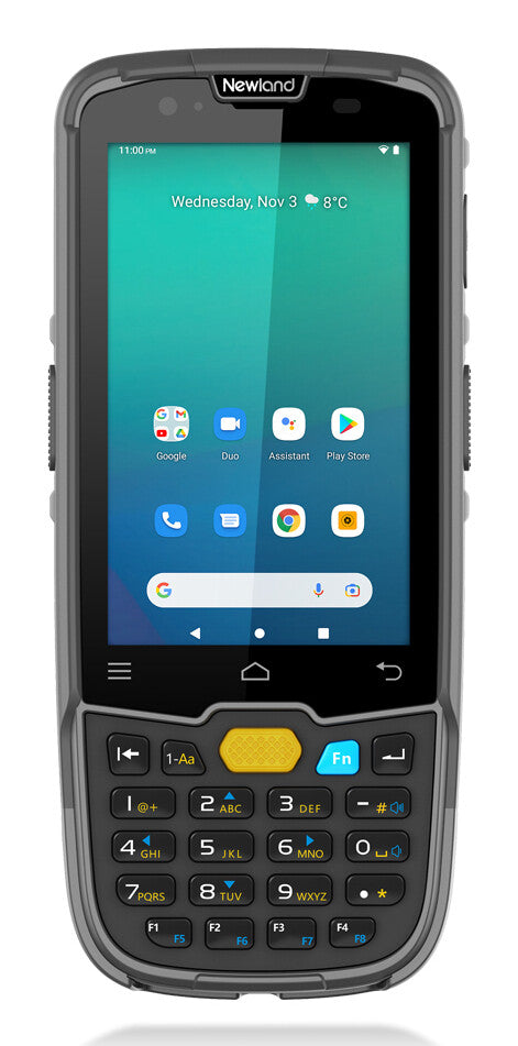 Newland MT67 Sei II håndholdt mobil computer 10,2 cm (4") 480 x 800 pixel Berøringsskærm 265 g Sort