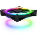 NZXT F120 RGB DUO Triple Pack Computerkabinet Ventilator 12 cm Sort 3 stk