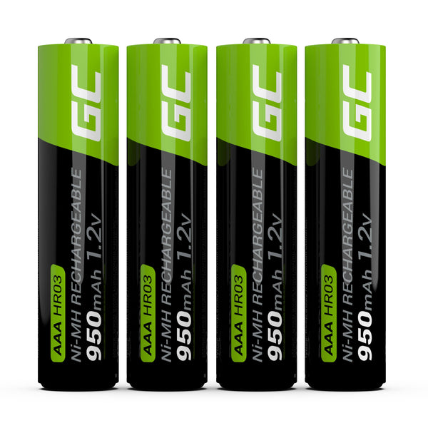 Green Cell GR03 husholdningsbatteri Genopladeligt batteri AAA Nikkel-Metalhydrid (NiMH)