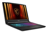 MSI Katana 15 HX B14WFK-845NL Intel® Core™ i7 i7-14650HX Laptop 39,6 cm (15.6") Fuld HD 16 GB DDR5-SDRAM 1 TB SSD NVIDIA GeForce RTX 5060 Wi-Fi 6E (802.11ax) Windows 11 Home Sort