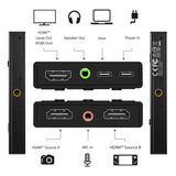 j5create JVA06-N Dobbelt HDMI™-videooptagelseskort