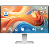 MSI Pro MP273QW E14 computerskærm 68,6 cm (27") 2560 x 1440 pixel Wide Quad HD Hvid