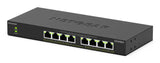 NETGEAR GS308LP Ikke administreret Gigabit Ethernet (10/100/1000) Strøm over Ethernet (PoE) Desktop Sort