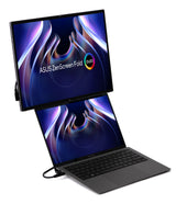 ASUS ZenScreen Fold OLED MQ17QH computerskærm 43,9 cm (17.3") 2560 x 1920 pixel Quad HD Sølv
