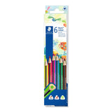 Staedtler 187 C6 farveblyant Flerfarvet 6 stk