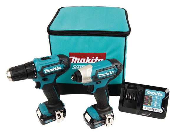 Makita CLX224A trådløs combosæt