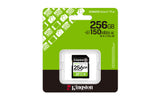 Kingston Technology 256 GB SDXC Canvas Select Plus Gen3 150 MB/s C10 UHS-I U1 V10