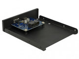 DeLOCK 63962 drive bay panel 8,89 cm (3.5") I/O panel med porte Sort