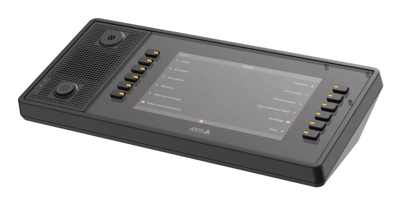 Axis C6110 video samtalesystem 17,8 cm (7") Sort