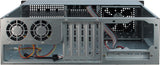 Inter-Tech 3U-30248 Stativ Sort, Rustfrit stål