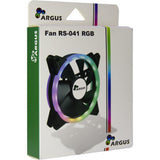Inter-Tech RS-041 RGB Computerkabinet Ventilator 12 cm Sort
