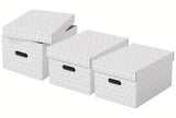 Esselte Home opbevaringsboks Medium, pakke med 3