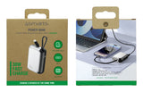 4smarts Pocket Lithium-Ion (Li-Ion) 10000 mAh Sølv