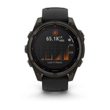 Garmin fenix 8 3,3 cm (1.3") 47 mm Digital 260 x 260 pixel Berøringsskærm Titanium Wi-Fi GPS (satellit)