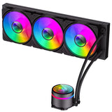 GameMax ICEBURG 360 INFINITY BK Computerkølesystem Processor Alt-i-en væskekøler 12 cm Sort 1 stk