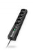 Ever CLASSIC 3m Sort 5 AC stikkontakt(er) 250 V