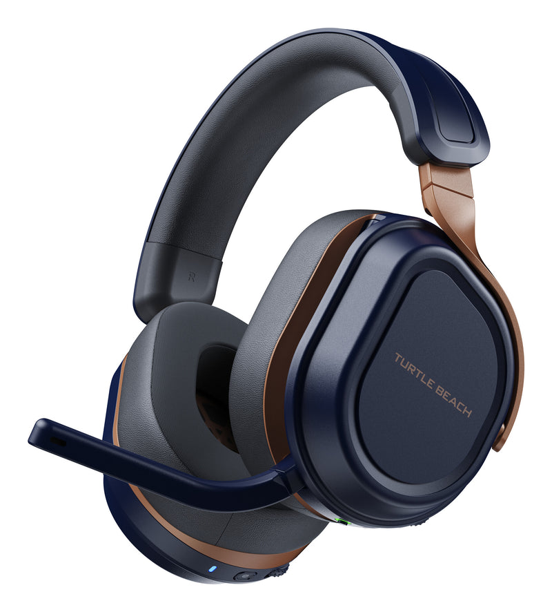 Turtle Beach Stealth 700 Headset Ledningsført Spil Bluetooth Blå, Kobberfarve