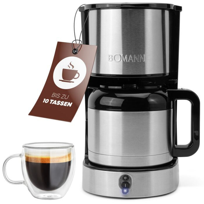 Bomann 660661 kaffemaskine Vejledning Filter kaffemaskine 1,2 L