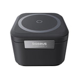 Baseus P10264100123-01 oplader til mobil enhed Universel Sort USB Trådløs opladning Hurtig opladning Indendørs