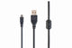 Gembird 1.8m USB 2.0 A/mini-USB USB-kabel 1,8 m USB A Mini-USB B Sort
