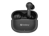 Sandberg 126-51 hovedtelefoner/headset True Wireless Stereo (TWS) I ørerne Musik/hverdag Bluetooth Sort