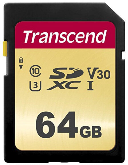 Transcend 64GB, UHS-I, SD SDXC Klasse 10