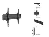 Multibrackets 3996 skærmbeslag til skiltning 165,1 cm (65") Sort