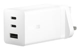 ASUS 100W USB-C GaN Charger Universel Hvid Vekselstrøm Hurtig opladning Indendørs