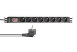 Digitus DN-95402-1-FR strømforsyningsenhed (PDU) 8 AC stikkontakt(er) 1U