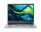 Acer Aspire Go 14 AG14-32P-328W Intel Core 3 N355 Laptop 35,6 cm (14") WUXGA 8 GB DDR5-SDRAM 512 GB SSD Wi-Fi 6 (802.11ax) Windows 11 Home Sølv