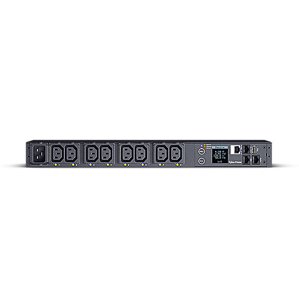 CyberPower PDU81005 strømforsyningsenhed (PDU) 8 AC stikkontakt(er) 1U Sort