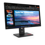 Lenovo ThinkVision T27QD-40 computerskærm 68,6 cm (27") 2560 x 1440 pixel Quad HD LED Sort
