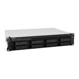 Synology RackStation RS1221+ NAS & lagringsserver Stativ (2U) Ryzen Embedded V1500B 4 GB DDR4 0 TB DiskStation Manager Sort