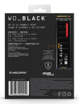 Western Digital Black WD_BLACK SN8100 NVMe 1 TB M.2 PCI Express 5.0 TLC 3D NAND
