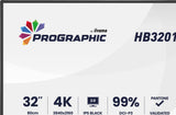 iiyama ProGraphic HB3201UHSNP-B1 computerskærm 80 cm (31.5") 3840 x 2160 pixel 4K Ultra HD Sort