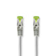 Nedis CCBW85420GY10 netværkskabel Grå 1 m Cat7 S/FTP (S-STP)