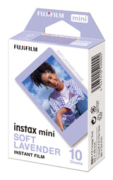 Fujifilm Instax mini - Soft Lavender instant film 10 stk 54 x 86 mm
