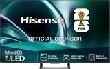 Hisense 65U7Q 165,1 cm (65") 4K Ultra HD Smart TV Wi-Fi Sort 500 cd/m²