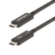 StarTech.com A40G2MB-TB4-CABLE Thunderbolt kabel 2 m 40 Gbit/sek. Sort