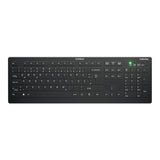 Contour Design Active Key AK-C8112 tastatur Medicinsk RF trådløst QWERTZ Tysk Sort