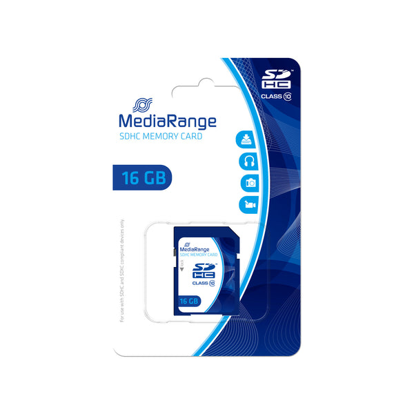 MediaRange MR963 hukommelseskort 16 GB SDHC Klasse 10
