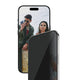 PanzerGlass SAFE. by ® 2-Way Privacy Skærmbeskyttelse iPhone Air | Ultra-Wide Fit m. EasyAligner