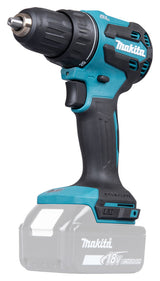 Makita DDF490Z bor 1900 rpm Nøglefri 1,7 kg Blå, Sort